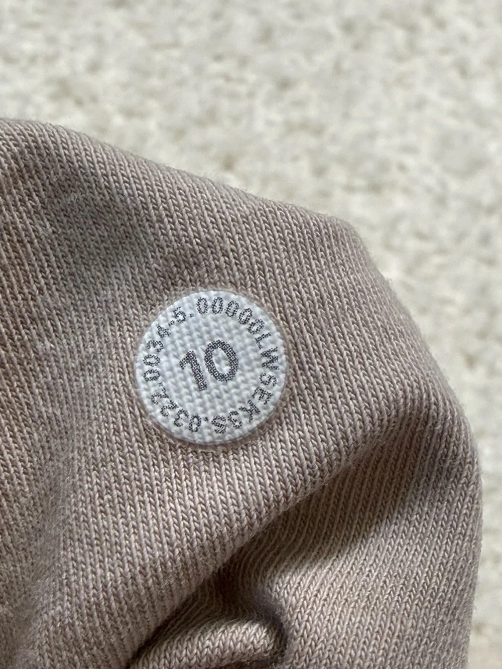 Lululemon Loungeful Straight Leg Pant Lounge Fleece Sweatpants White Size 10